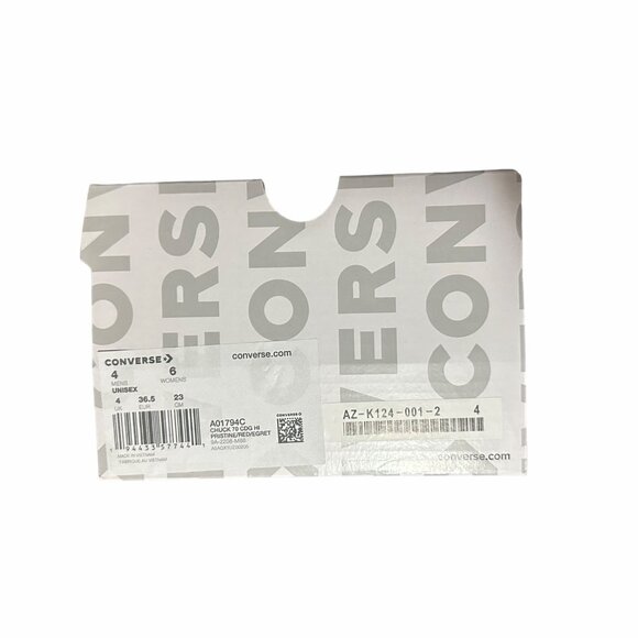 ❤️Converse Chuck Taylor All Star70 Comme des Garcons PLAY Sz 4 Men Shoes A01794C - Picture 9 of 14